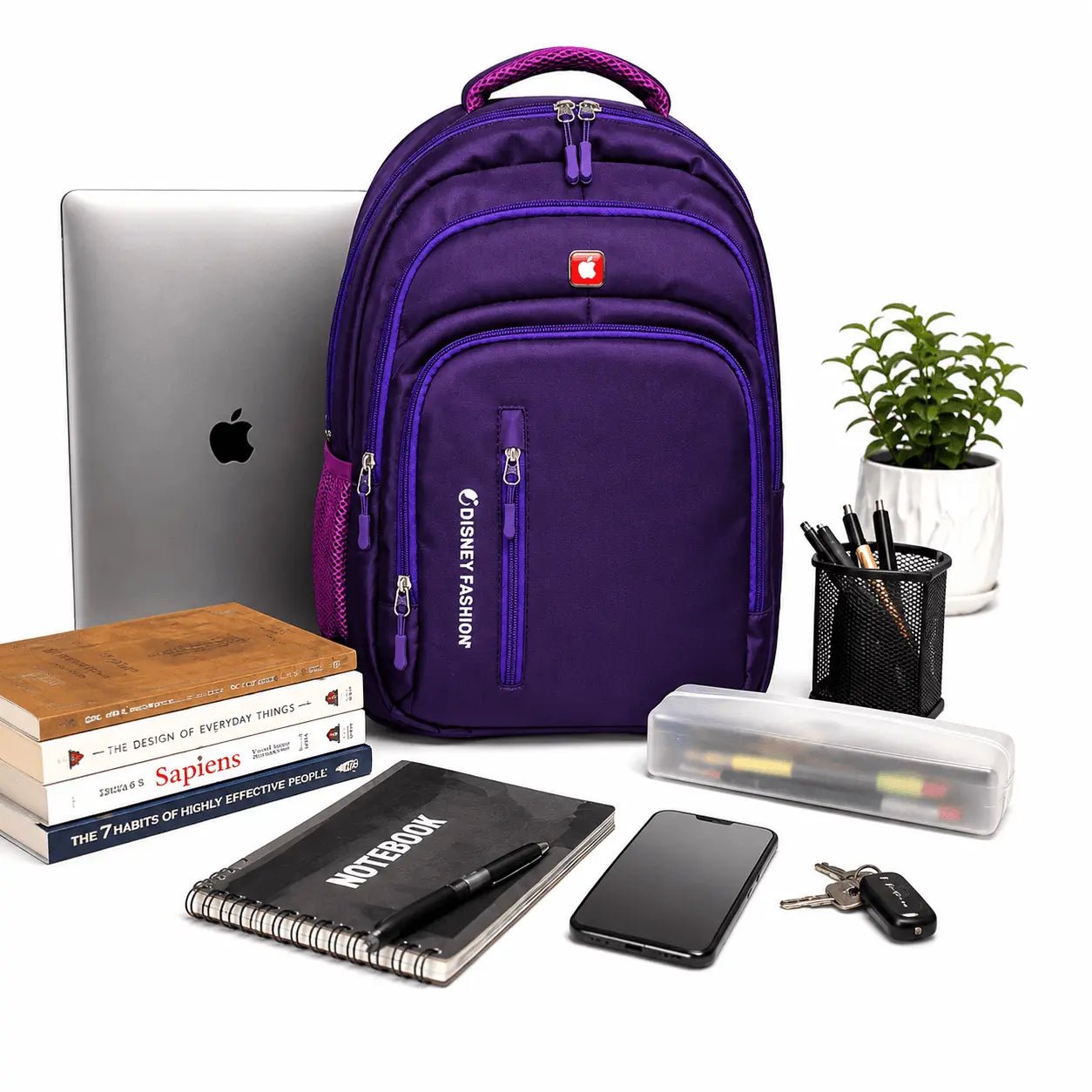 Urban Pro Purple Backpack - Nurzaib